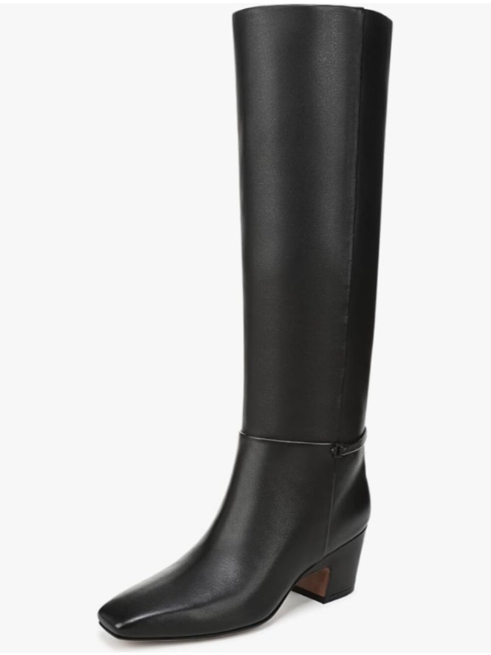 Franco Sarto Women's Sorelina Knee High Boots Black Leather 9.5 M